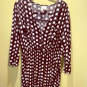 Cat mini dress or tunic